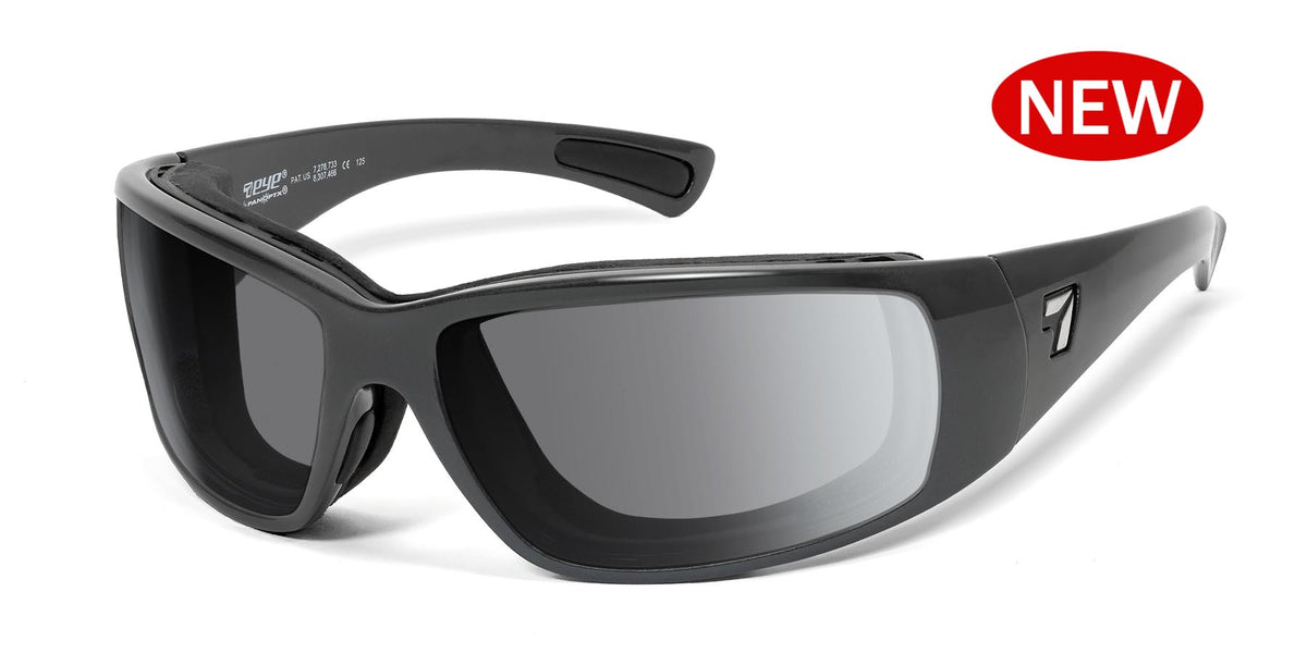 Taku Plus - 7eye by Panoptx - Motorcycle Sunglasses - Dry Eye Eyewear - Prescription Safety Glasses