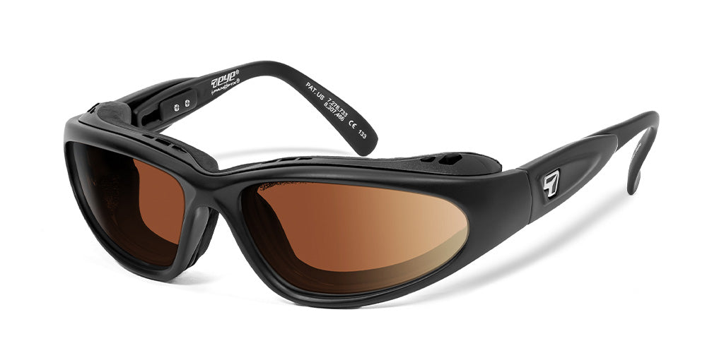 Cape - 7eye by Panoptx - Motorcycle Sunglasses - Dry Eye Eyewear - Prescription Safety Glasses