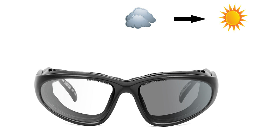 Cape - 7eye by Panoptx - Motorcycle Sunglasses - Dry Eye Eyewear - Prescription Safety Glasses