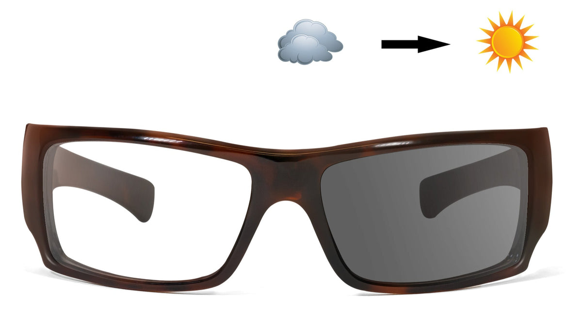 Shaun Rx - 7eye by Panoptx - Motorcycle Sunglasses - Dry Eye Eyewear - Prescription Safety Glasses