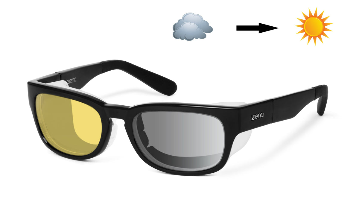 Kai - Rx Computer / Blue Light - 7eye by Panoptx - Motorcycle Sunglasses - Dry Eye Eyewear - Prescription Safety Glasses