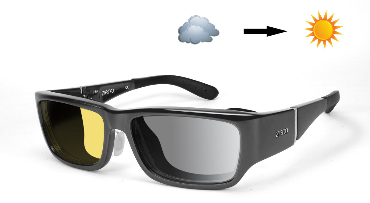 Nereus - 7eye by Panoptx - Motorcycle Sunglasses - Dry Eye Eyewear - Prescription Safety Glasses