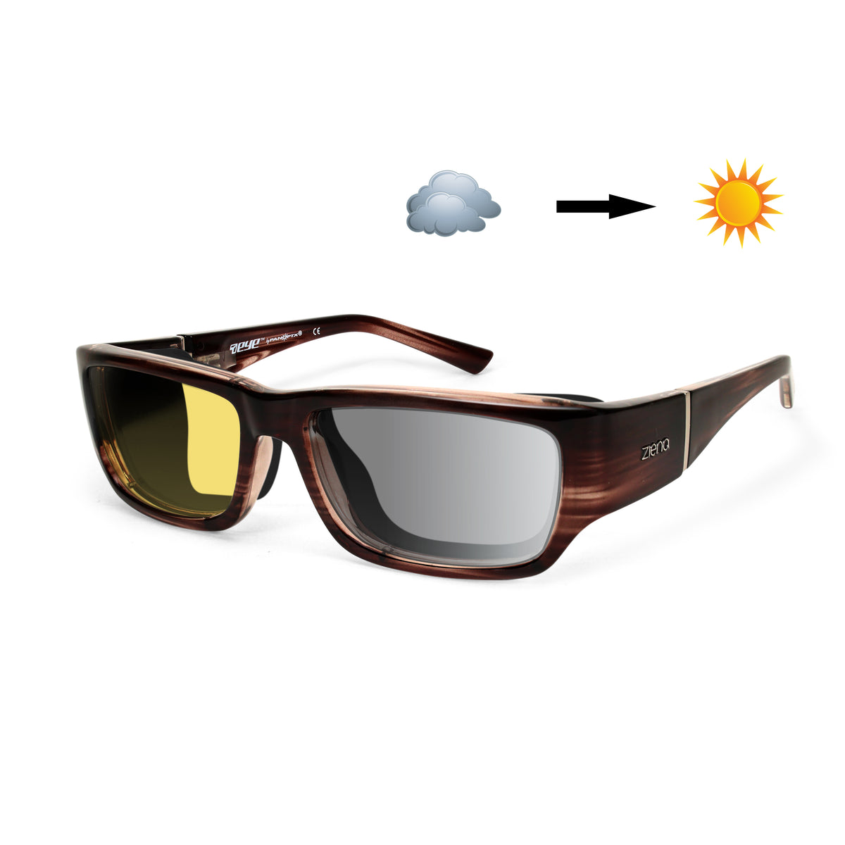 Nereus - 7eye by Panoptx - Motorcycle Sunglasses - Dry Eye Eyewear - Prescription Safety Glasses