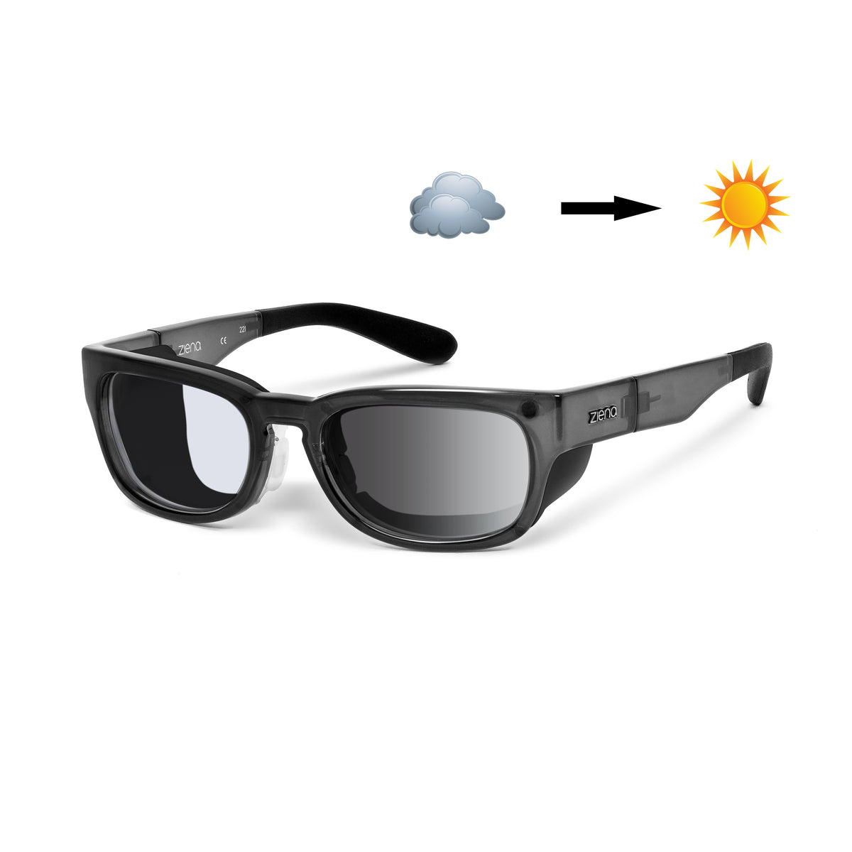 Kai - Rx - 7eye by Panoptx - Motorcycle Sunglasses - Dry Eye Eyewear - Prescription Safety Glasses