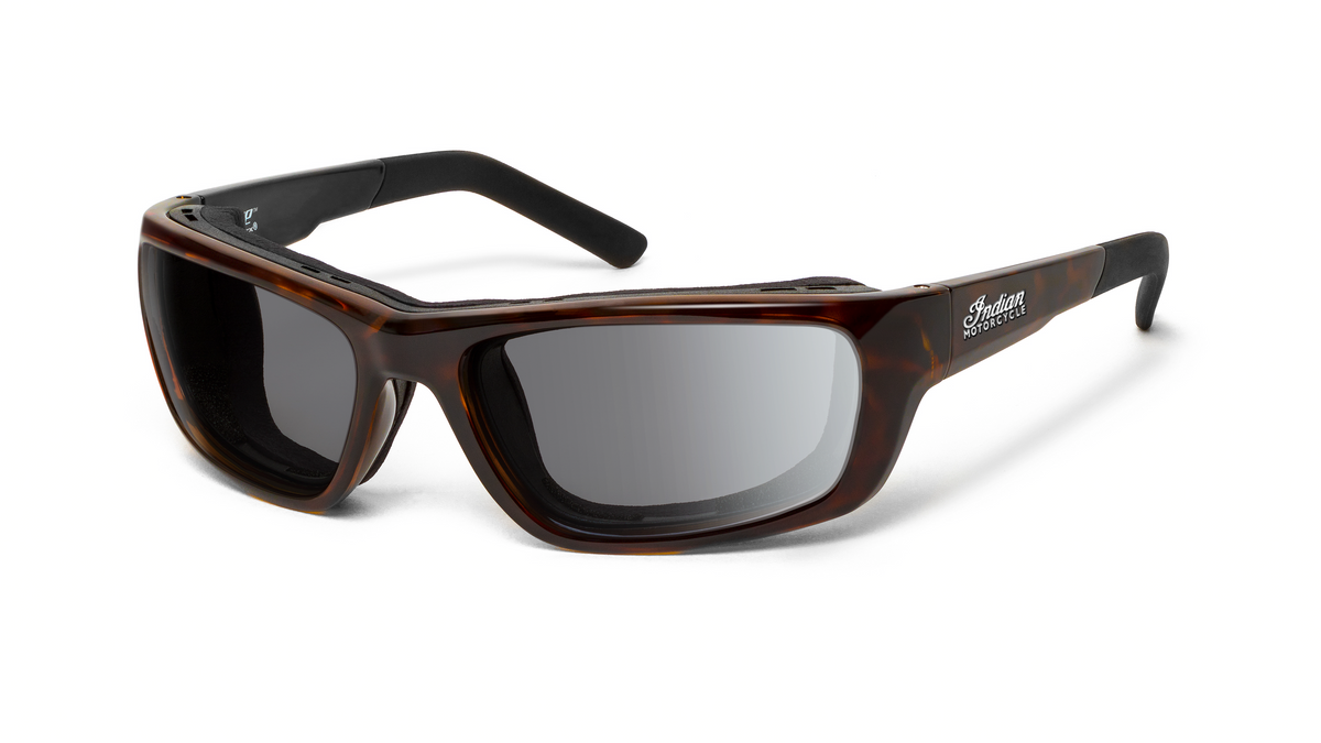 Demeter RX - 7eye by Panoptx - Motorcycle Sunglasses - Dry Eye Eyewear - Prescription Safety Glasses - Tortoise