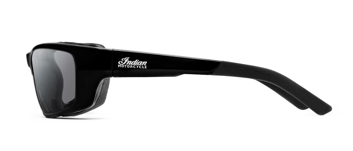 Demeter RX - 7eye by Panoptx - Motorcycle Sunglasses - Dry Eye Eyewear - Prescription Safety Glasses - Glossy Black