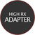 7eye High RX Adapter - 7eye by Panoptx - Motorcycle Sunglasses - Dry Eye Eyewear - Prescription Safety Glasses