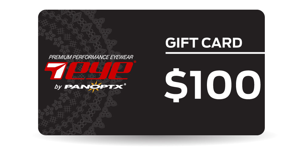 7eye Gift Card - 7eye by Panoptx - Motorcycle Sunglasses - Dry Eye Eyewear - Prescription Safety Glasses