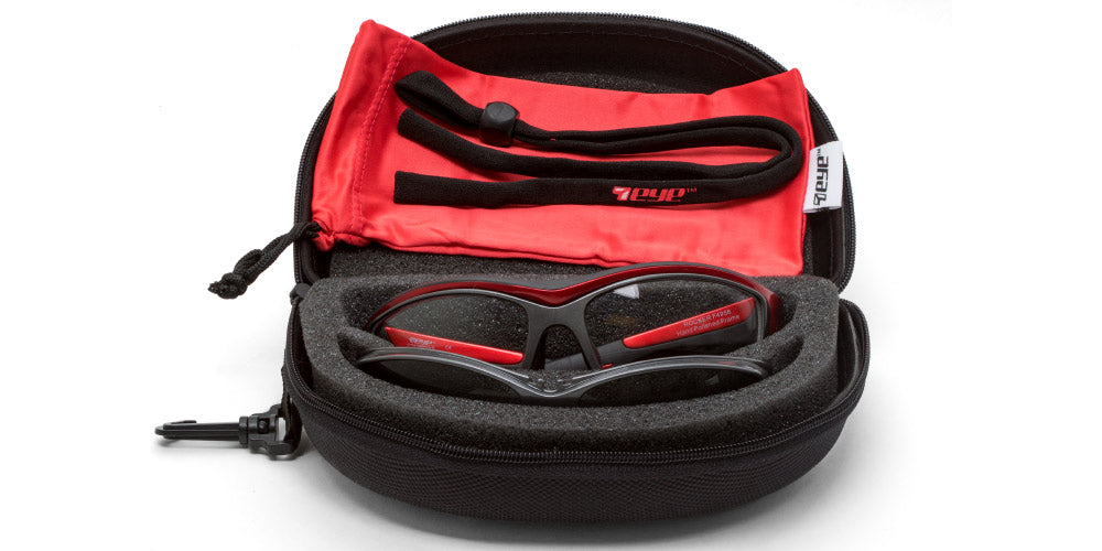 Rocker (Interchangeable Lenses) - 7eye by Panoptx - Motorcycle Sunglasses - Dry Eye Eyewear - Prescription Safety Glasses