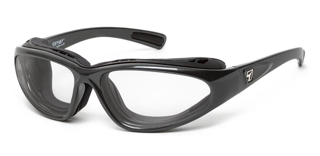 Prescription-Safety-Glasses- Bora - Rx - 7eye by Panoptx - Motorcycle Sunglasses - Dry Eye Eyewear - Prescription Safety Glasses