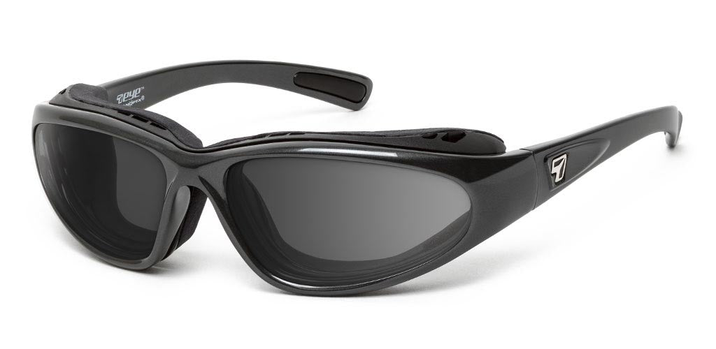 Prescription-Safety-Glasses- Bora - Rx - 7eye by Panoptx - Motorcycle Sunglasses - Dry Eye Eyewear - Prescription Safety Glasses