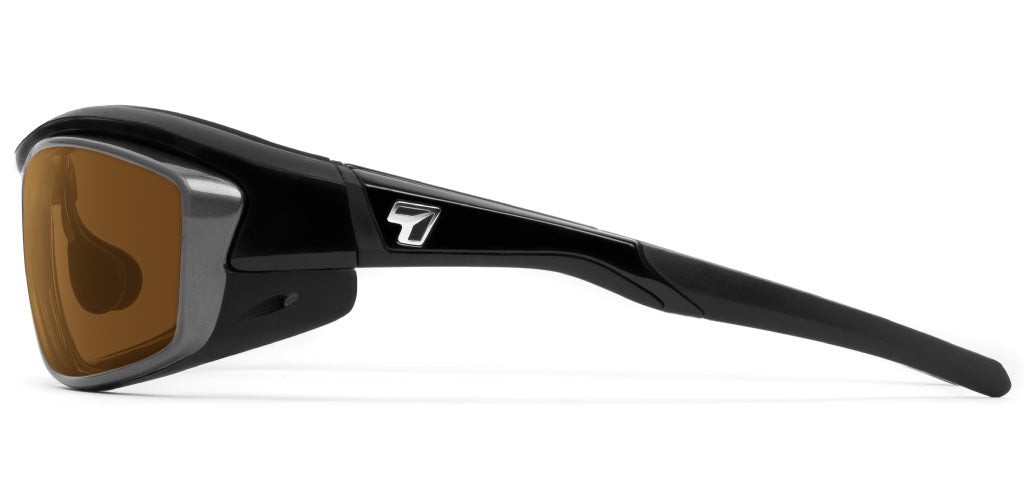 Rocker (Interchangeable Lenses) - 7eye by Panoptx - Motorcycle Sunglasses - Dry Eye Eyewear - Prescription Safety Glasses