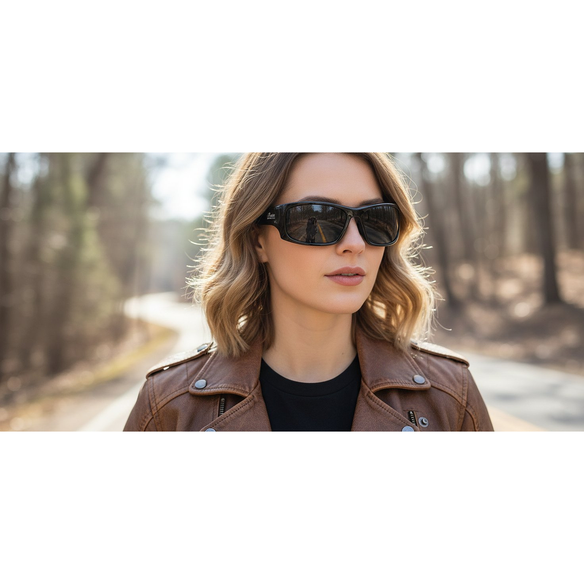 Atira - 7eye by Panoptx - Motorcycle Sunglasses - Dry Eye Eyewear - Prescription Safety Glasses
