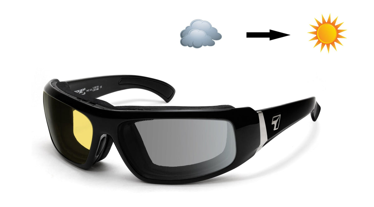 Bali - 7eye by Panoptx - Motorcycle Sunglasses - Dry Eye Eyewear - Prescription Safety Glasses