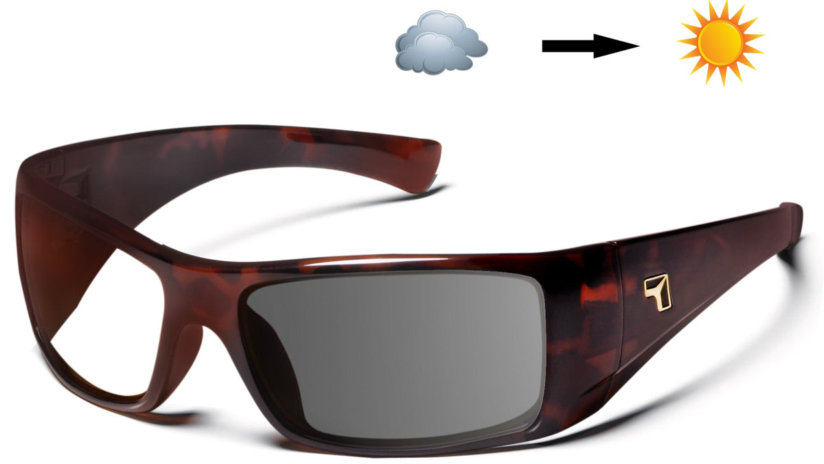 Shaun Rx - 7eye by Panoptx - Motorcycle Sunglasses - Dry Eye Eyewear - Prescription Safety Glasses