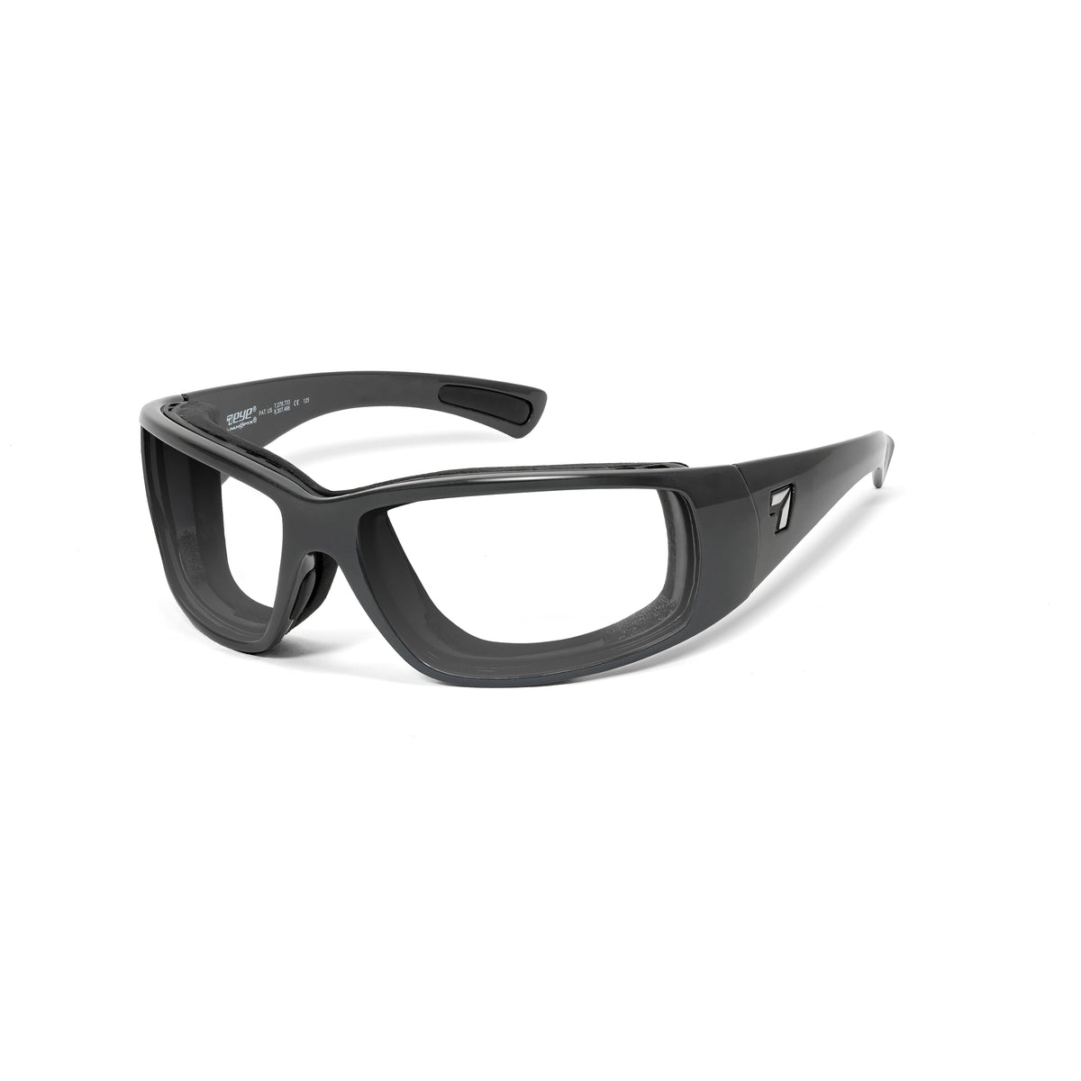 Taku Plus - Rx - 7eye by Panoptx - Motorcycle Sunglasses - Dry Eye Eyewear - Prescription Safety Glasses