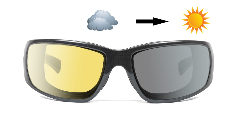 Taku Plus - 7eye by Panoptx - Motorcycle Sunglasses - Dry Eye Eyewear - Prescription Safety Glasses