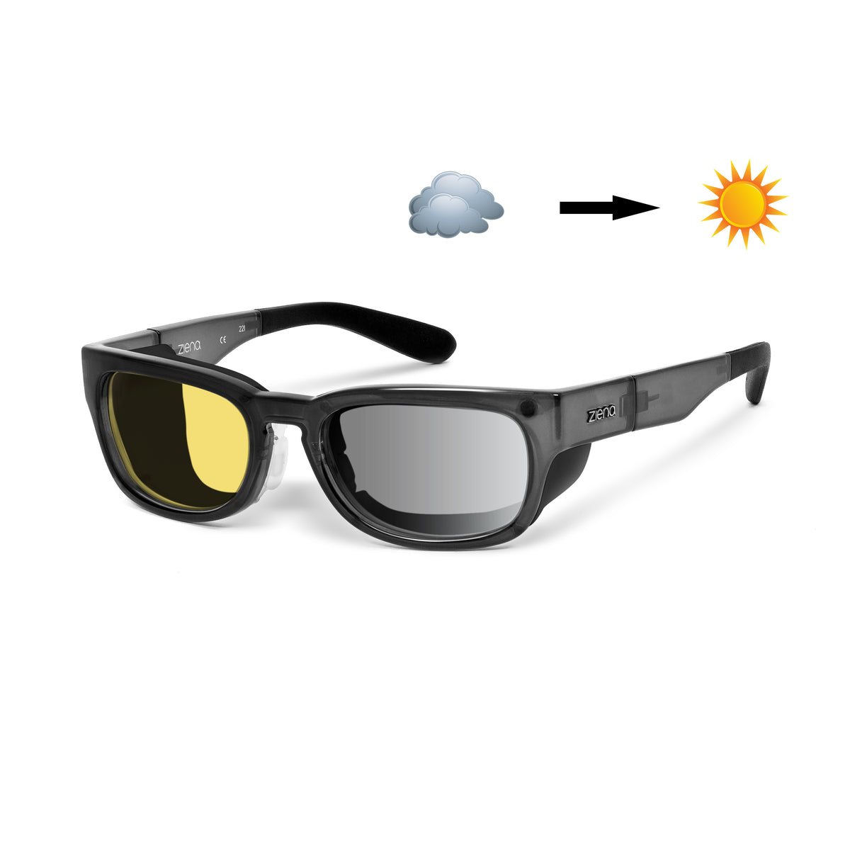 Kai - 7eye by Panoptx - Motorcycle Sunglasses - Dry Eye Eyewear - Prescription Safety Glasses