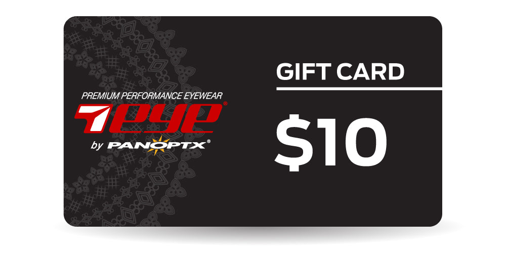 7eye Gift Card - 7eye by Panoptx - Motorcycle Sunglasses - Dry Eye Eyewear - Prescription Safety Glasses