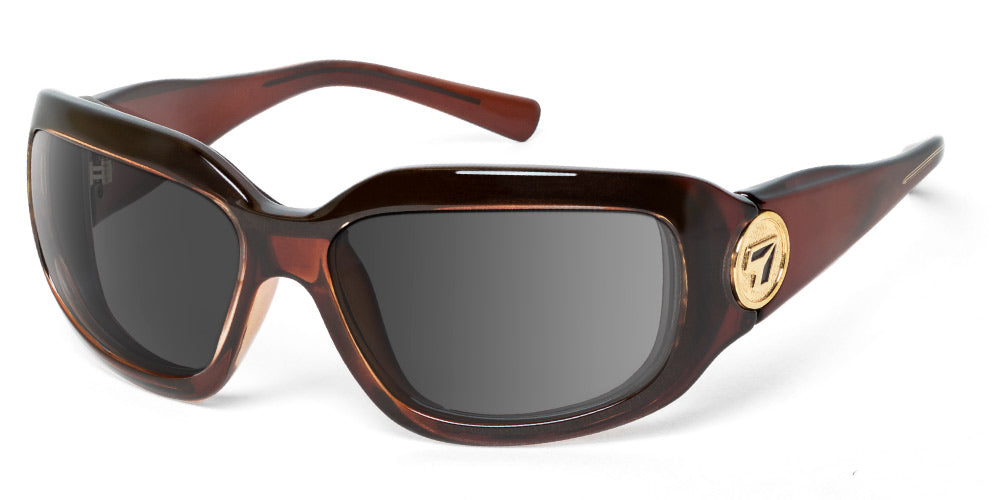 オラ！saint - Khaki × Brown / lens Gray Marin - 7eye - Prescription Motorcycle Sunglasses | Wind