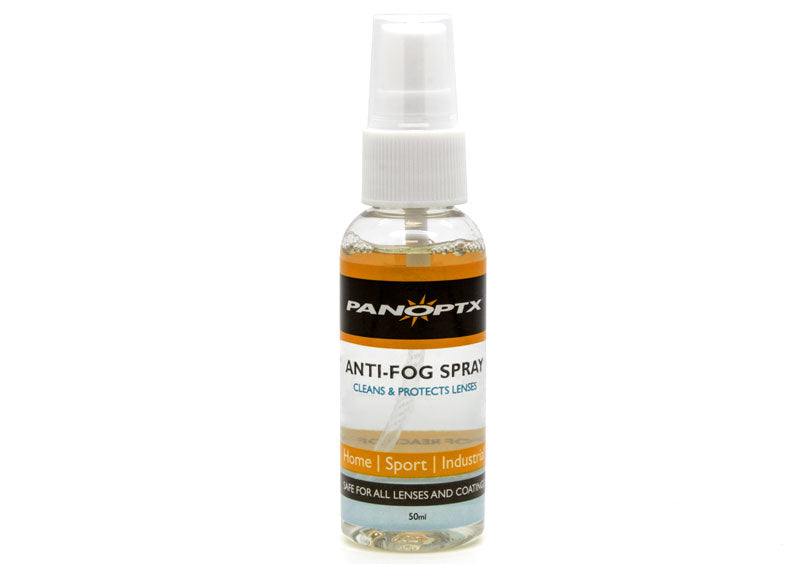 Panoptx Antifog Spray Bottle - 7eye by Panoptx - Motorcycle Sunglasses - Dry Eye Eyewear - Prescription Safety Glasses