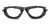 Diablo Replacement Eyecup - 7eye by Panoptx - Motorcycle Sunglasses - Dry Eye Eyewear - Prescription Safety Glasses
