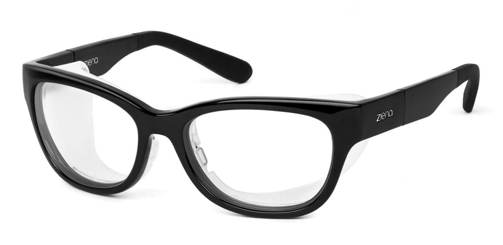 EYE WEAR【Dry Flower】BLACK Marina-Glossy-Black-Clear-Lens