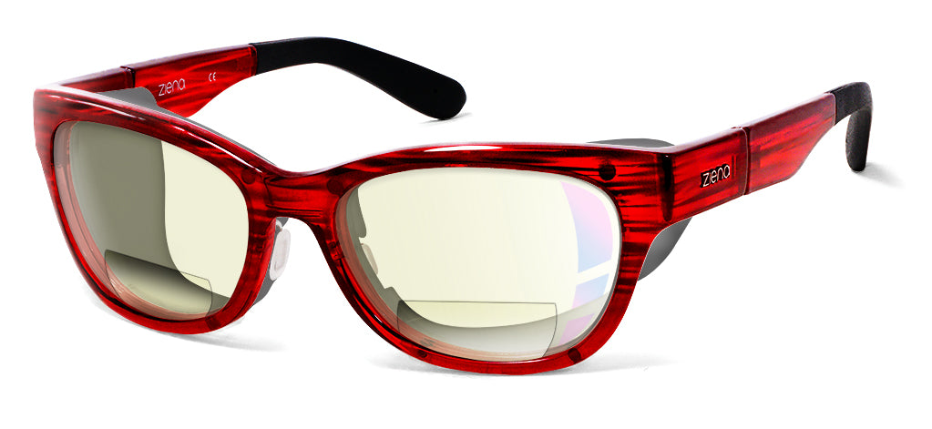 proSPORT Polarized Bifocal Smoke +3.00 Sunglasses for Men and Women. Anti  Glare Impact Resistant Polycarbonate Lenses 