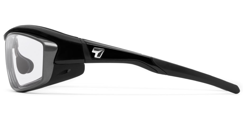 Rocker (Interchangeable Lenses) - 7eye by Panoptx - Motorcycle Sunglasses - Dry Eye Eyewear - Prescription Safety Glasses