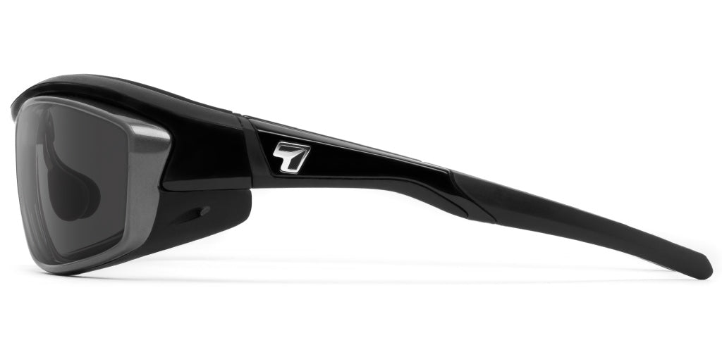 Rocker (Interchangeable Lenses) - 7eye by Panoptx - Motorcycle Sunglasses - Dry Eye Eyewear - Prescription Safety Glasses