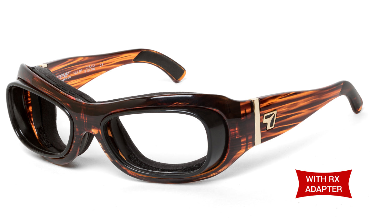 Briza High Prescription Range - 7eye by Panoptx - Motorcycle Sunglasses - Dry Eye Eyewear - Prescription Safety Glasses