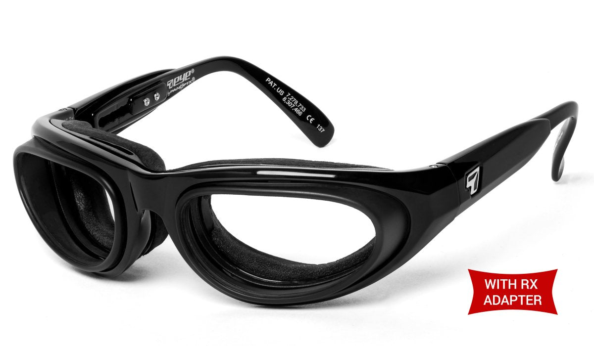 CAPE HIGH PRESCRIPTION RANGE - 7eye by Panoptx - Motorcycle Sunglasses - Dry Eye Eyewear - Prescription Safety Glasses