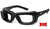 Notus High Prescription Range - 7eye by Panoptx - Motorcycle Sunglasses - Dry Eye Eyewear - Prescription Safety Glasses