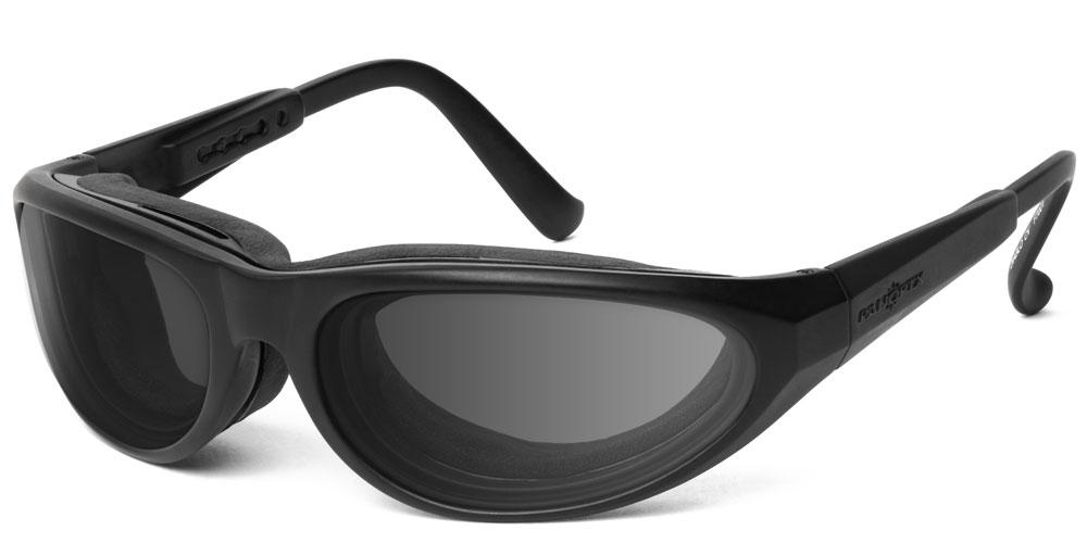 Warrior | 7eye by Panoptx | Wind Blocking Sunglasses Matte Black / DARKshift Photochromic